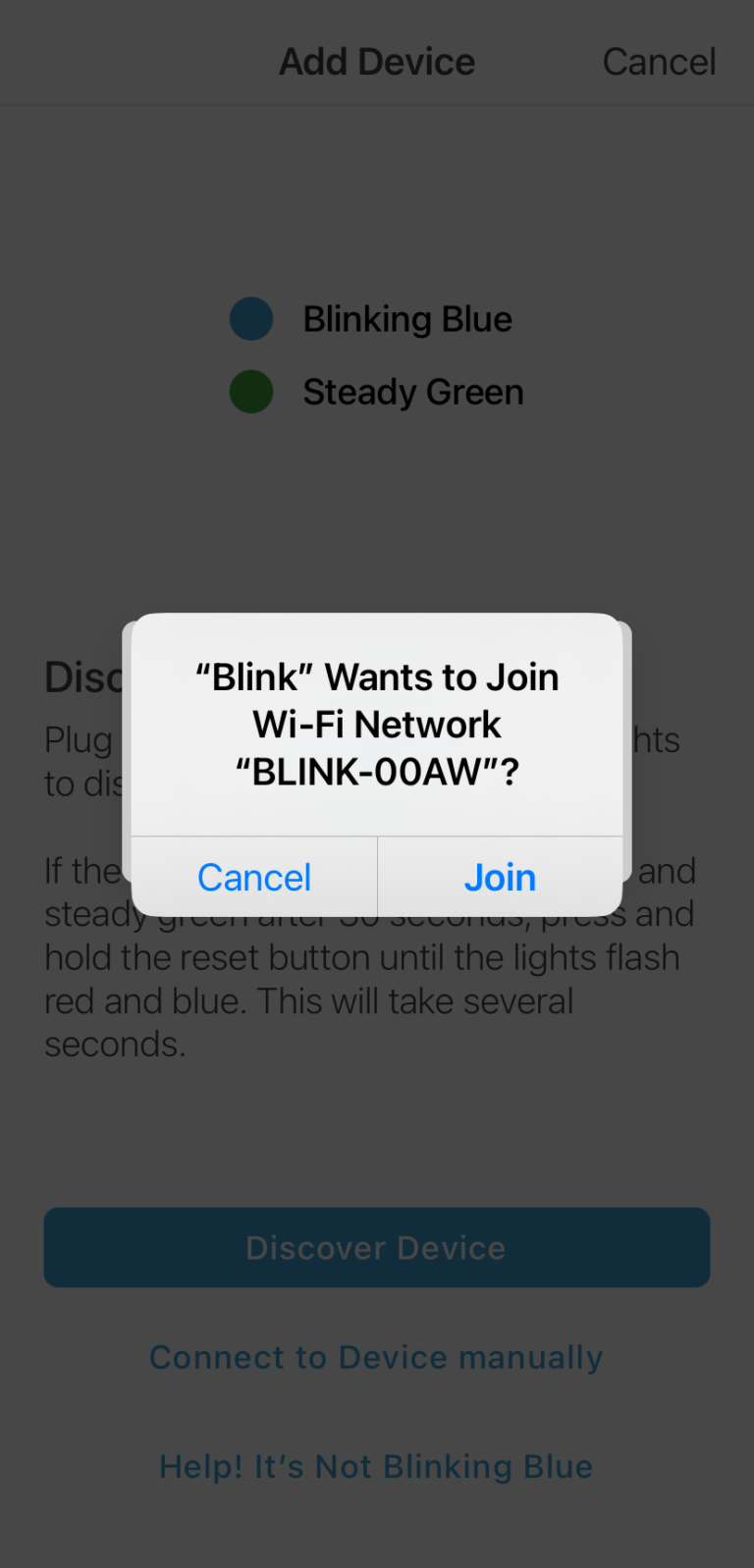 Blink Mini Setup